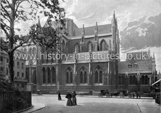 Church of Christ the King, Gordon Square, Bloomsbury, London. c.1890's